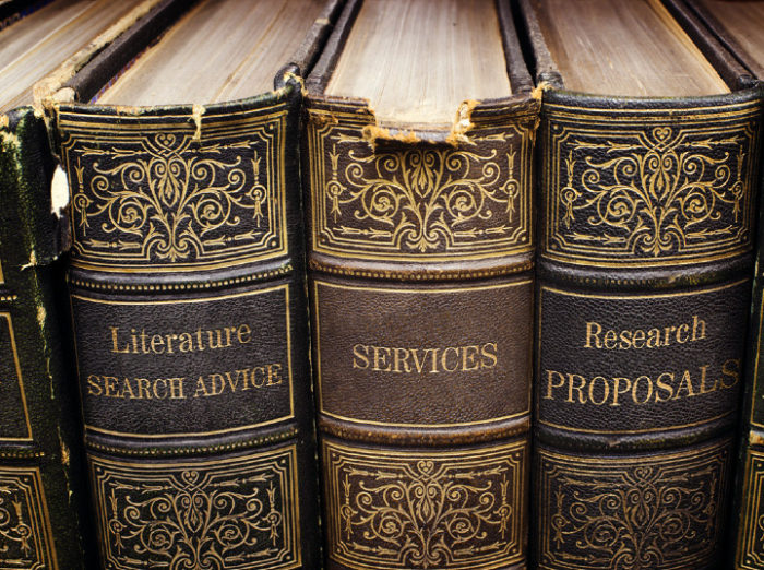 literature search and bibliographic services